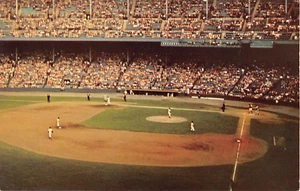 1950's? Indians' Municipal Stadium Cleveland OH post card Baseball - Picture 1 of 2