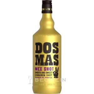 Dos Mas Mex Shot Zimtlikör mit Tequila 0,7 l