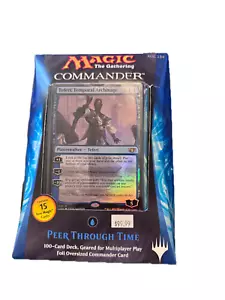 Mazo Peer Through Time Commander Magic the Gathering nuevo sellado ver fotos - Imagen 1 de 3