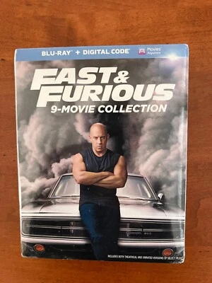 FAST & FURIOUS - 9-MOVIE COLLECTION - BLU-RAY - BRAND NEW! - Image 1 of 2