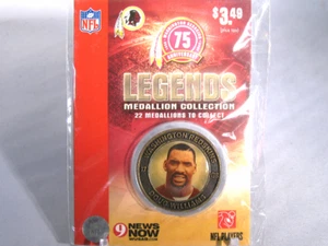 DOUG WILLIAMS Washington Redskins Legends 2007 Collectible Medallion Coin - Picture 1 of 2