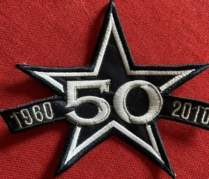 New Dallas Cowboys 50th Anniversary Patch 1960 2010 - Picture 1 of 1