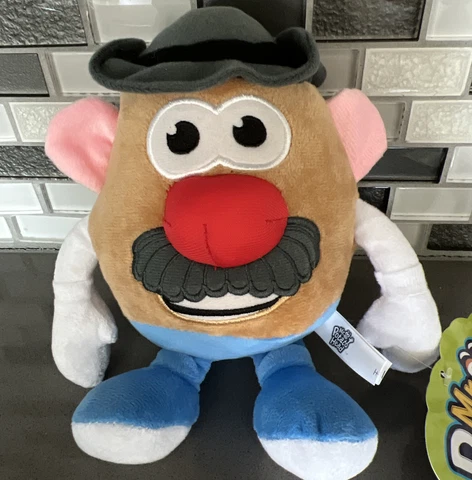MR. POTATO HEAD Plush Doll Figure Soft & Fuzzy Hasbro Officially Licensed 8” NEW Cover
