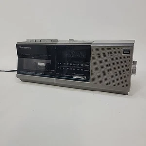 Panasonic RC-X80 Digital Alarm Clock Cassette Player Radio Microphone FM/AM - Picture 1 of 8