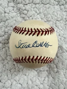 Steve Carlton Autographed Official NL Baseball Signed HOF Phillies - Picture 1 of 2