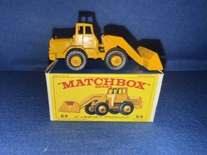 MATCHBOX SERIES - HATRA TRACTOR SHOVEL 69 - Lesney - England - OVP - 60er Jahre - Spielzeug - Bild 1 von 12