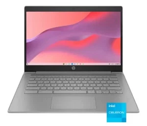 HP - 14" Chromebook Laptop - Intel Celeron - 4GB Memory - 64GB eMMC - Modern ... - Picture 1 of 5