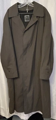 VTG Christian Dior Monsieur Men’s Trench Coat Brown Khaki Wool Liner 46R - Image 1 of 4