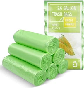 Tekenewbse 120 Stück Biomüllbeutel, Müllbeutel 20L, Bio Müllbeutel, Biomülltüten - Bild 1 von 7