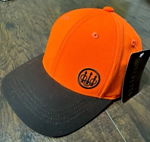 Beretta Trident Upland Hat Tabacco&Blaze Orange OS-It Will Fit Larger Size heads - Picture 1 of 7