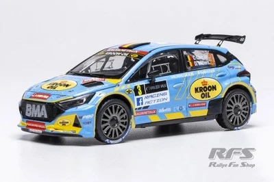 Hyundai i20 N Rally2 Cedric Cherain Spa Rally Rally 2024 1:43 IXO RAM 964 - Immagine 1 di 2