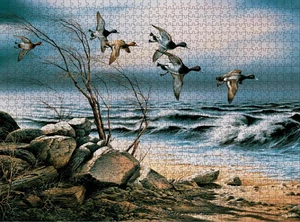 - Terry Redlin -Bluebill Point - 1000 Piece Jigsaw Puzzle for Adults -Challengin - Picture 1 of 12