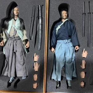 Figura de acción modelo muñeca WOLFKING Miyamoto Musashi Sasaki Kojiro Ronin 12 pulgadas - Imagen 1 de 9