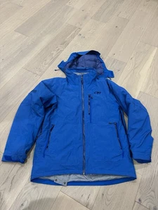 Outdoor Research PertexShield Jacke Herren Large blau Ski Snowboard wasserdicht - Bild 1 von 15