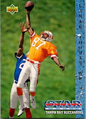1993 Upper Deck - Star Rookie Lamar Thomas #26 (RC) - Image 1 of 2