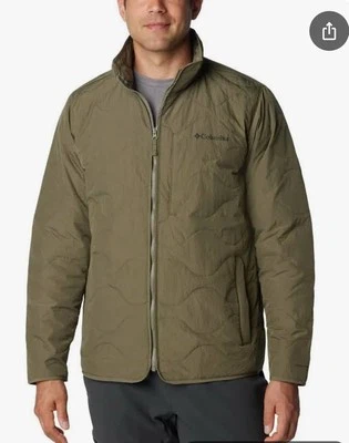 Columbia Men's Birchwood Insulated  Winter Jacket Military Green 2XL New $180 - Image 1 of 4