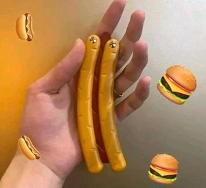 Hot Dog Butterfly Knife Children Toy High Quality Bun Included ;) - Picture 1 of 6