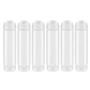 Pezzi da 16 Once di Bottiglie di Plastica Rovesciate, Flaconi di Condimento9508 - Bild 1 von 1