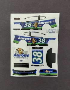 2025 Custom Zane Smith #38 Aaron Bristol 1/64 Peel & Stick Decals - Bild 1 von 1