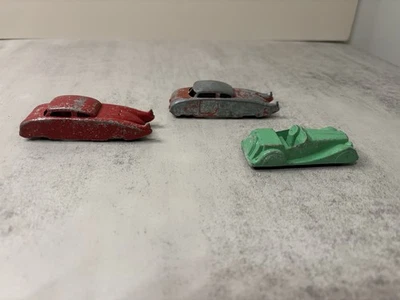 Vintage Lot Of 3 Midge Toy Die Cast Cars - Image 1 of 4