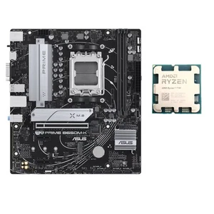 ASUS PRIME B650M-K Motherboard + AMD Ryzen 7 7700 CPU DDR5 AM5 M-ATX - Picture 1 of 4
