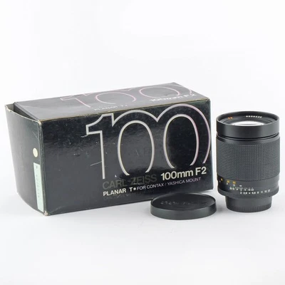 Zeiss Planar T* 2/100mm Boxed Contax RTS AEG - Bild 1 von 4
