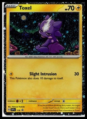 SV: Scarlet & Violet Promo Cards #119 Toxel - Image 1 of 2