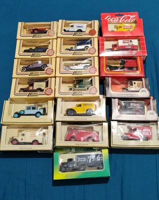19 x Lledo Days Gone Collection Coca-Cola 7up Cars Truck VANS Job Lot Vintage - Image 1 of 4