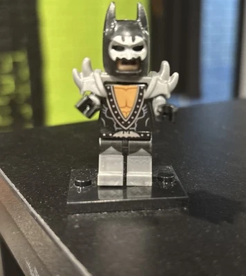 LEGO La LEGO Película Batman Minifigura Glam Metal Batman (Genuino) Foto 1 de 2