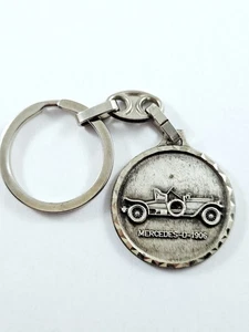 Keyring - Mercedes-Benz Daimler 1906 - Cute Model Metal Vintage Museum Etc - Picture 1 of 3