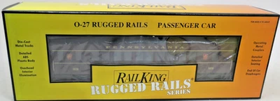 Rail King Rugged Rail Series Pennsylvania Passenger Car 30-4137b - Image 1 of 3