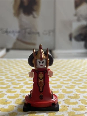 QUEEN AMIDALA LEGO MINIFIG FIGURE star wars phantom menace natalie portman - Image 1 of 4