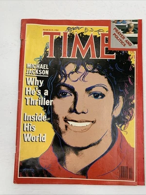 Time Magazine - March 19, 1984 (Michael Jackson on Cover) - Image 1 of 4