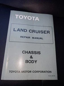Toyota Land Cruiser, Repair Manual, Chassis And Body and Supplement Chassis - Picture 1 of 6