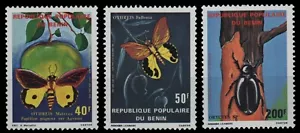 Benín 1980 - Mi-Nr. 244-246 ** - MNH - Insectos / Insectos - Imagen 1 de 1