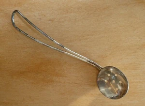 GLACON LÖFFEL AUS METALL SILBER 1960er EISLÖFFEL VERSILBERT   - Bild 1 von 4