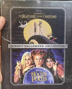 Disney Hocus Pocus & The Nightmare Before Christmas Halloween Collection BLU-RAY - Picture 1 of 3