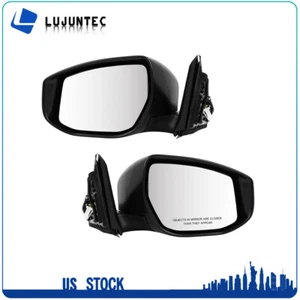 Pair Mirrors Set w/Cover For Nissan Altima 2013-2018 Sedan PTM Driver&Passenger - Picture 1 of 8