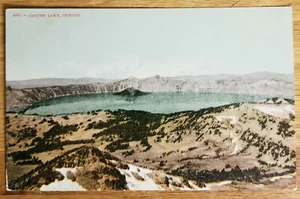 Krater Lake Oregon ODER Postkarte um 1908 unbenutzt Edward Mitchell - Bild 1 von 1