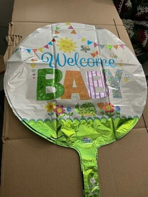 Anagram Welcome Baby 18" Foil Balloon New!!! - Image 1 of 1