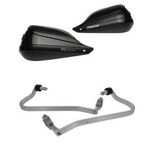 Barkbusters Storm Black Handguards & Fit Kit Honda NX 500 2024-2025 - Picture 1 of 5
