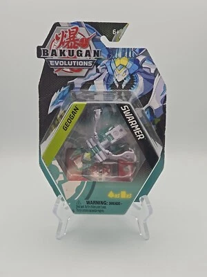Bakugan Evolutions Geogan Swarmer Blanco Verde Nuevo En Tarjeta  Foto 1 de 3
