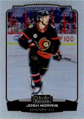 2022-23 O-Pee-Chee Platinum Rainbow Josh Norris Ottawa Senators #148 - Image 1 of 2