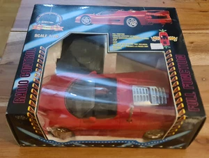 TURBO ROADSTER Radio Control R/C 1:15 Red Sport Car NOS UNTESTED - Picture 1 of 7