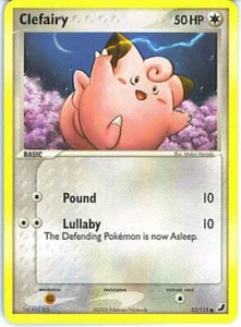 2x (UNSEEN-053) Clefairy (C) Pokemon EX Unseen Forces Card # 53 - Picture 1 of 1