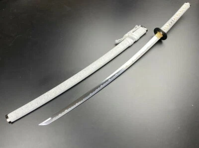 Art Imitation sword Katana White Shiraishime Samurai sword Made in Japan New Foto 1 de 2