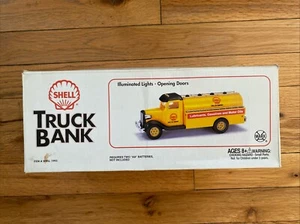1995 SHELL SHELL TRUCK BANK COLLECTOR SERIES # 1 CHINA NEW IN BOX - Picture 1 of 6