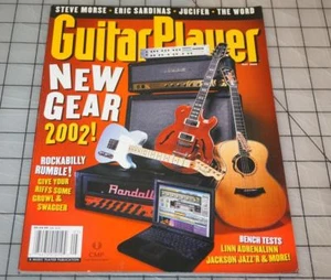 Guitar Player Magazine May 2002 NEW GEAR STEVE MORSE ERIC SARDINAS JUCIFER - Imagen 1 de 1