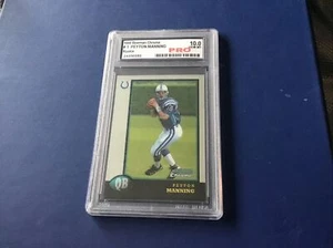 Peyton Manning 1998 Bowman Chrome Rookie RC PRO 10 GEM MINT #1! Colts Broncos! - Bild 1 von 4