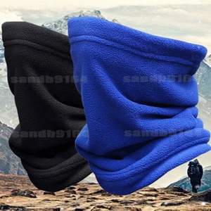 Snood Neck Warmer Scarf Winter Thicken Fleece Thermal Windproof Balaclava Mask - Picture 1 of 16